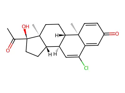 地马孕酮 structure