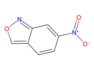 6-Nitro-2,1-benzoxazole structure