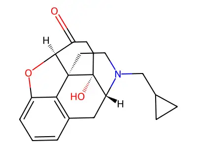 3-Desoxynaltrexone structure