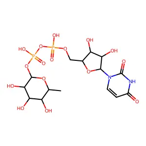 UDP-?-L-rhamnose sodium structure