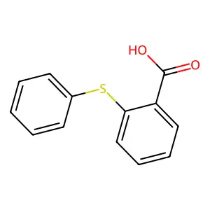 2-(苯硫基)苯甲酸 structure