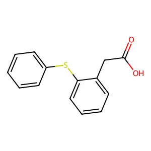 2-(2-(苯硫基)苯基)乙酸 structure