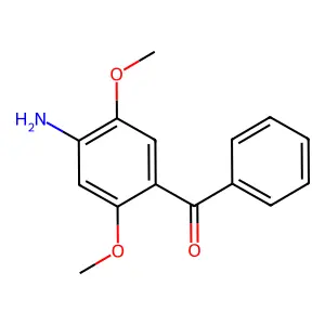 Methanone, (4-amino-2,5-dimethoxyphenyl)phenyl- structure