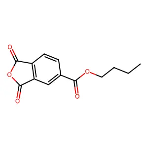 Butyl 1,3-dioxo-2-benzofuran-5-carboxylate structure