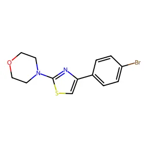 4-(4-(4-Bromophenyl)Thiazol-2-yl)Morpholine structure
