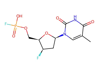 3'-F-Dtfp structure