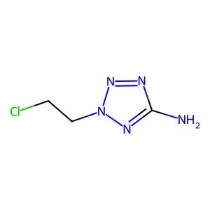 2-(2-氯乙基)四唑-5-胺 structure
