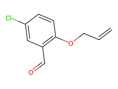 2-(Allyloxy)-5-chlorobenzenecarbaldehyde structure
