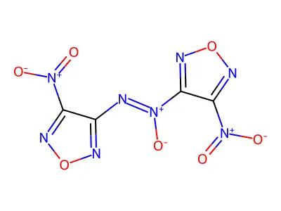 1,2,5-Oxadiazole, 3,3'-azoxybis[4-nitro- structure