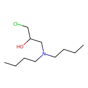 1-氯-3-(二丁氨基)丙-2-醇 structure