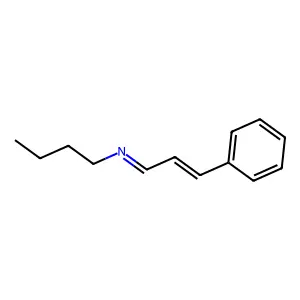 N-butyl-3-phenylprop-2-en-1-imine structure