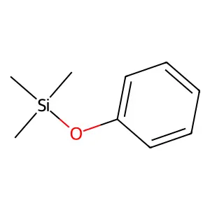Trimethylphenoxysilane structure