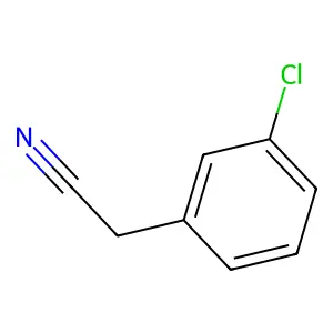 间氯苯乙腈 structure