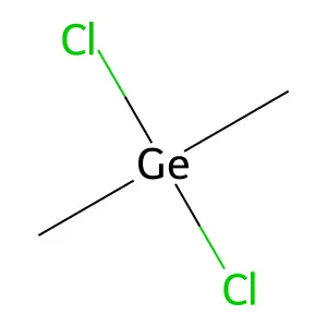 Dichlorodimethylgermane structure