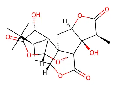 Ginkgolide A structure