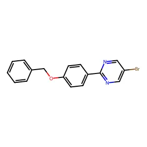 5-Bromo-2-[4-(phenylmethoxy)phenyl]pyrimidine structure