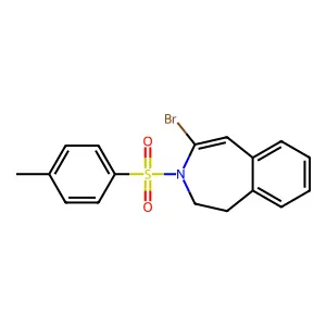 4-Bromo-3-[(4-methylphenyl)sulfonyl]-2,3-dihydro-1h-3-benzazepine structure