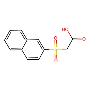 2-(2-Naphthylsulfonyl)acetic acid structure