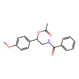 替马胺乙酸酯 structure
