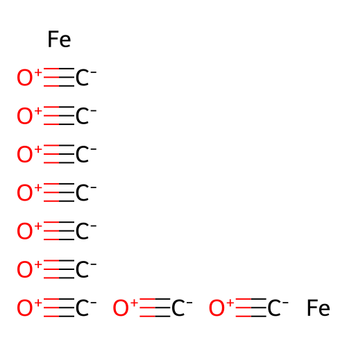 九羰基二铁 structure