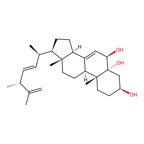 Biemnasterol structure