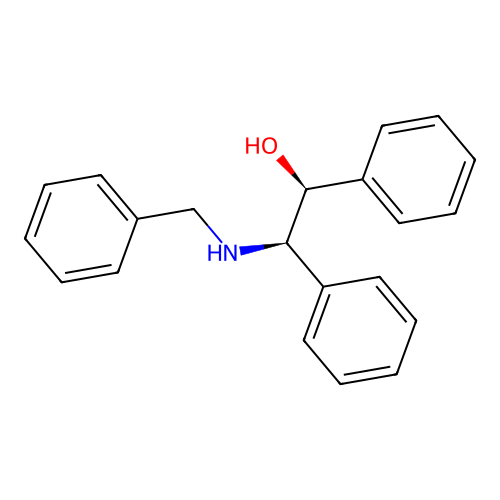 (1S,2R)-N-Benzyl-2-amino-1,2-diphenylethanol structure
