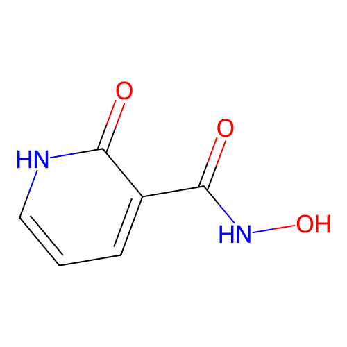N-hydroxy-2-oxo-1H-pyridine-3-carboxamide structure