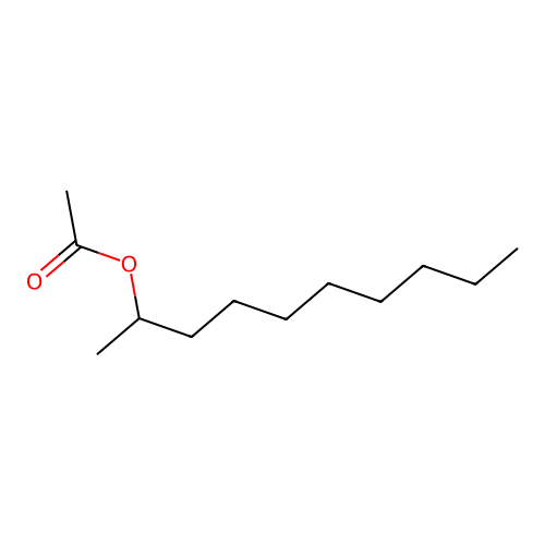 2-Decanol, acetate structure