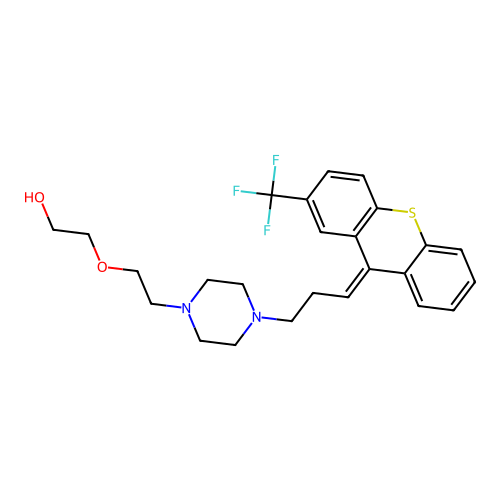 Flupentixol impurity D structure
