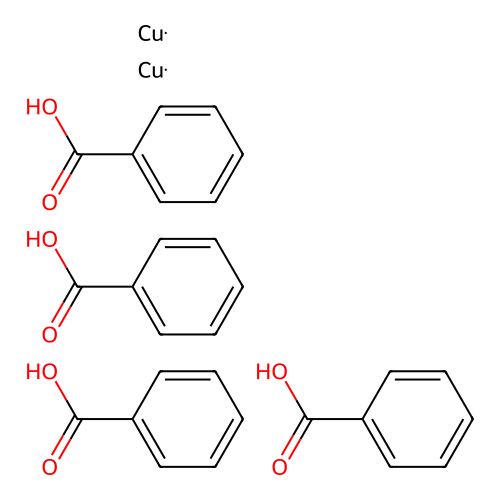 苯甲酸铜 structure