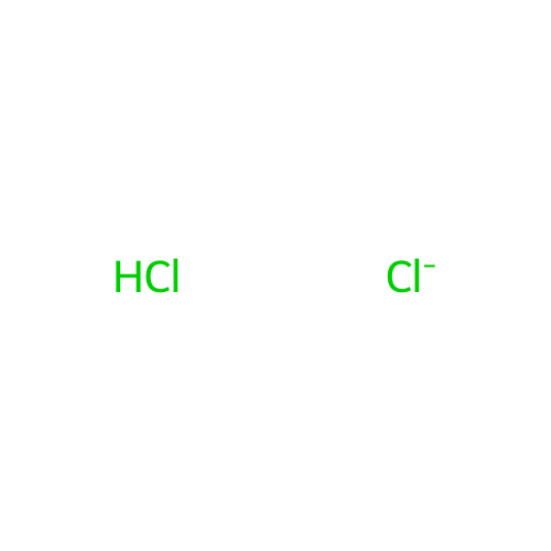 Hydrogen chloride dimer structure