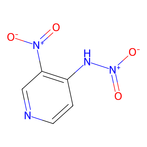 N-(3-nitro-4-pyridinyl)nitramide structure