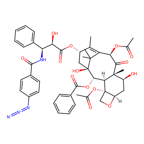 3'-(4-Azidobenzamido)taxol structure