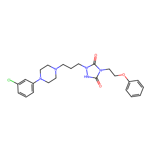 Triazoledione structure