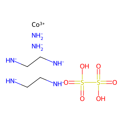 Chemical Compound (C4H18CoN6O6S2-3) structure