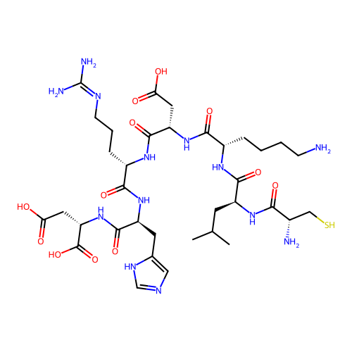 IFN-|A Receptor Recognition Peptide 1 structure