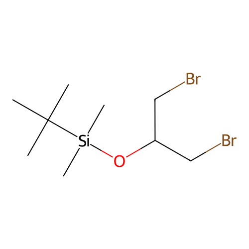 Silane, [2-bromo-1-(bromomethyl)ethoxy](1,1-dimethylethyl)dimethyl- structure