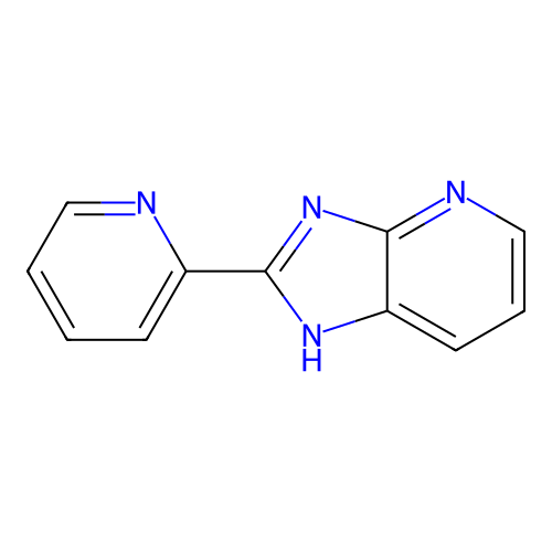 2-(pyridin-2-yl)-3H-imidazo[4,5-b]pyridine structure