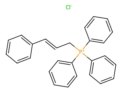 [(E)-肉桂基]三苯基氯化鏻 structure