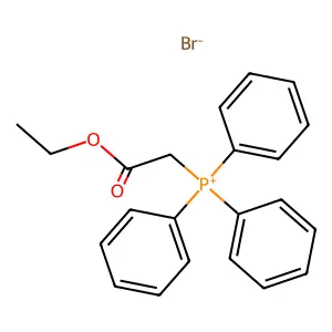 (乙氧羰基甲基)三苯基溴化鏻 structure