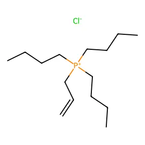 Phosphonium, tributyl-2-propen-1-yl-, chloride (1:1) structure