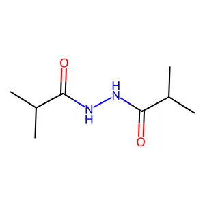 2-甲基-N'-(2-甲基丙酰基)丙酰肼 structure