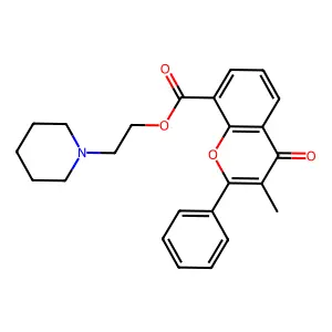 黄酮哌酯 structure