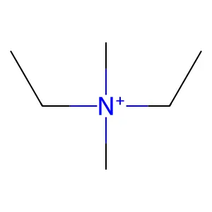 Ethanaminium, N-ethyl-N,N-dimethyl- structure