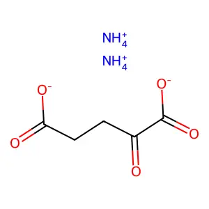 2-氧代戊二酸二铵盐 structure