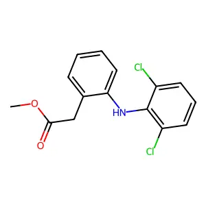 双氯芬酸甲酯 structure