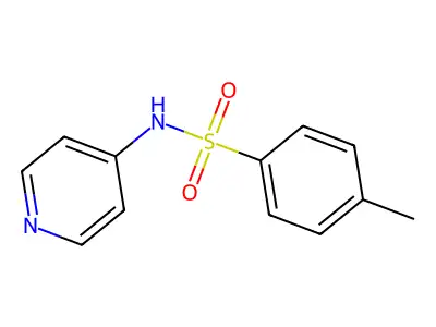 Benzenesulfonamide, 4-methyl-N-4-pyridinyl- structure