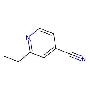 2-Ethylisonicotinonitrile structure
