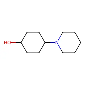 Cyclohexanol, 4-piperidino- structure