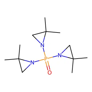 三(2,2-二甲基-1-吖丙啶基)氧化膦 structure